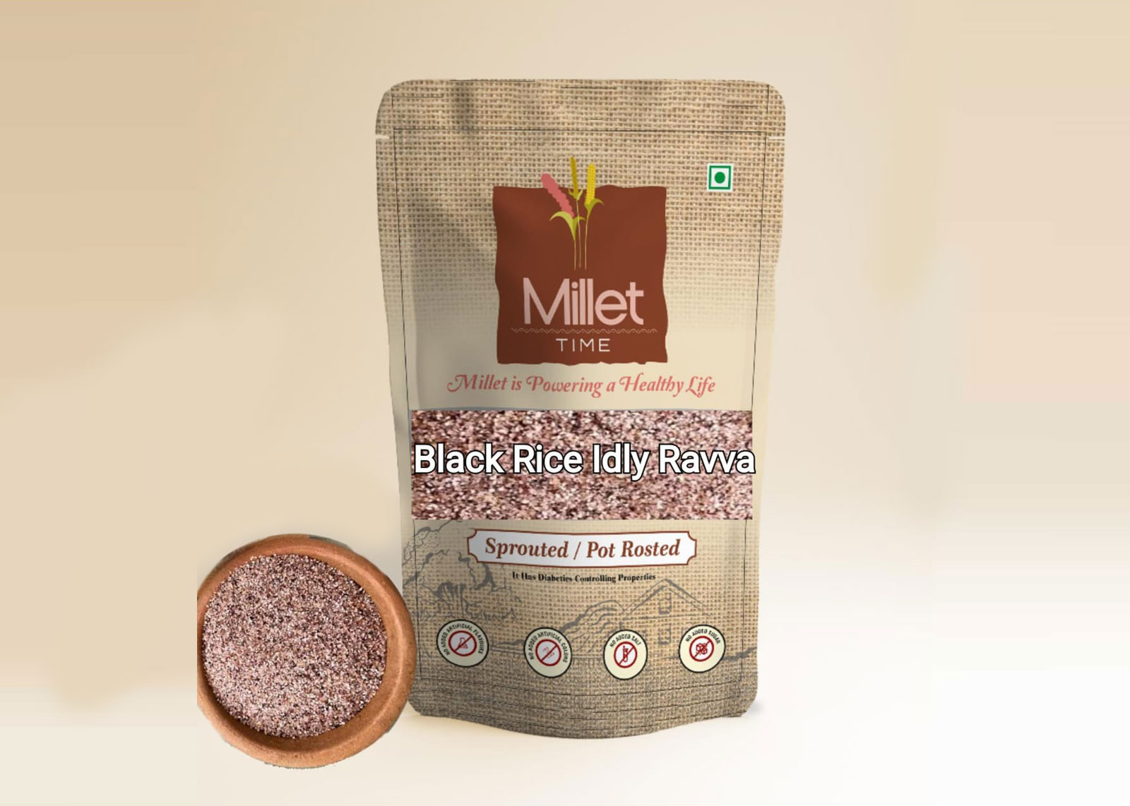 Black Rice Idly Ravva