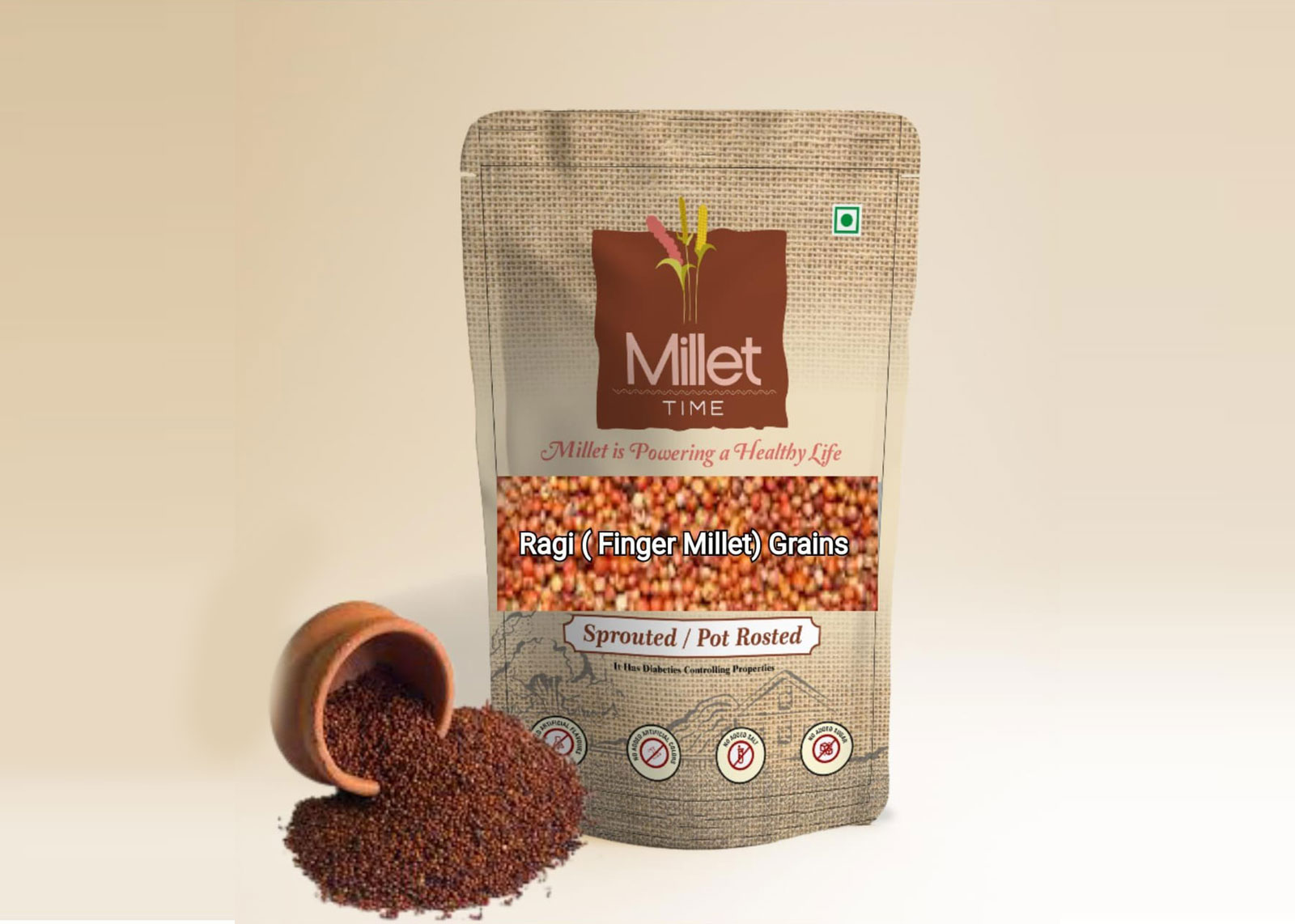 Whole Ragi Grains